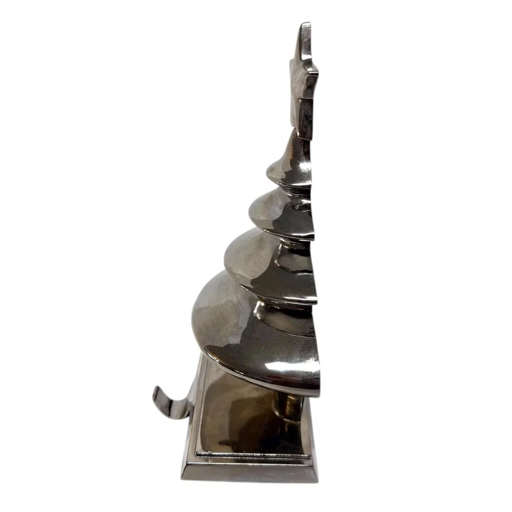 Silver Christmas Tree Stocking Holder